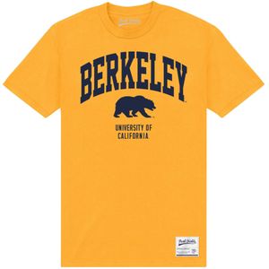 Berkeley Unisex beer t-shirt voor volwassenen (S) (Goud)