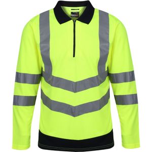 Regatta Heren Hi-Vis Poloshirt (S) (Geel/Zwaar)