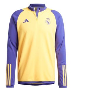 Adidas Real Madrid 23/24 Half Zip Sweatshirt Training Paars L / Regular