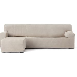 Hoes voor chaise longue met korte armleuning links Eysa JAZ Beige 120 x 120 x 360 cm