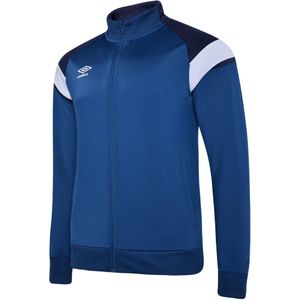 Umbro Heren gebreid jasje (M) (Marine/Peacoat/Briljant Wit)