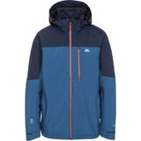 Trespass - Heren Tappin Waterdichte Jas met Capuchon (XS) (Blauw)