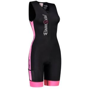 Dare2Tri Coldmax Tri-suit Dames -  Zwart / Roze