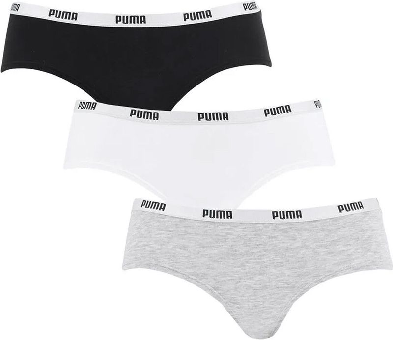 Puma - Hipster 3P - 3-Pack Hipsters Dames - XL