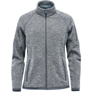 Stormtech Dames/Dames Avalanche Pure Earth Full Zip Fleecejack (XS) (Graniet Heide)