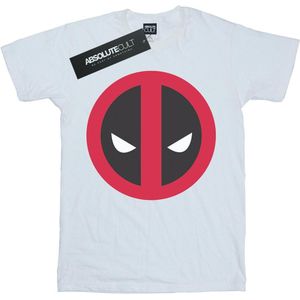 Marvel Heren Deadpool Groot Schoon Logo T-Shirt (XXL) (Wit)