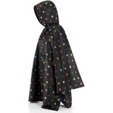 Reisenthel Mini Maxi Poncho RegenPoncho - OPvouwbaar - Dots Zwart