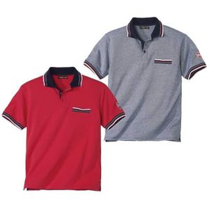 Atlas For Men Mens Jersey Polo Shirt (Pack of 2)