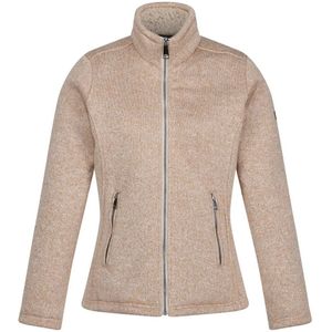 Regatta Dames/Dames Razia II Full Zip Fleece Jacket (42 DE) (Lichte vanille/moccasin)