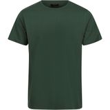 Regatta Heren Pro Cotton Soft Touch T-Shirt (S) (Donkergroen)