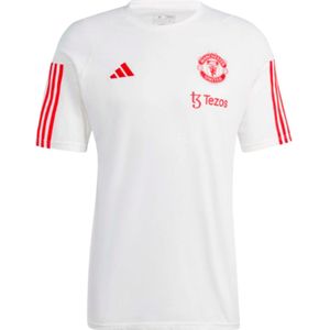 2023-2024 Man Utd Training Tee (White)