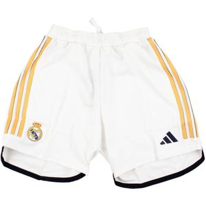 2023-2024 Real Madrid Authentic Home Shorts (White)