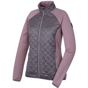 outdoorvest Elsa dames polyester roze/grijs maat 36