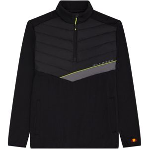 Ellesse Heren Gueza Half Zip Track Top (S) (Zwart)