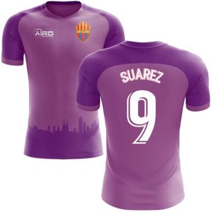 2022-2023 Barcelona Third Concept Football Shirt (Suarez 9)