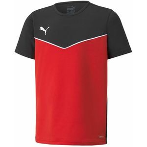 T-Shirt met Korte Mouwen voor kinderen Puma individualRISE Rood Zwart Maat 13-14 Jaar