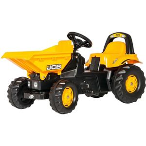 Rolly Toys RollyDumperKid JCB - Traptractor met Kiepbak