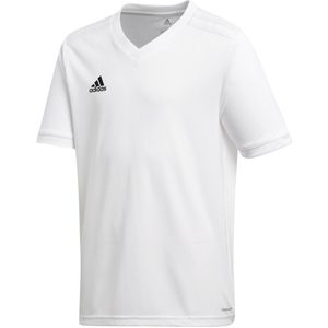 adidas - Tabela 18 Jersey Youth - Wit Sportshirt - 164