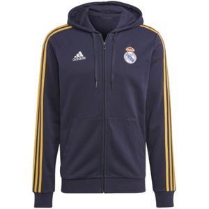 2023-2024 Real Madrid DNA Full Zip Hoody (Legend Ink)