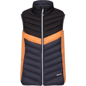 Regatta Dames/Dames Harrock II Baffled Gilet (38 DE) (Afdichting Grijs/Zwart)