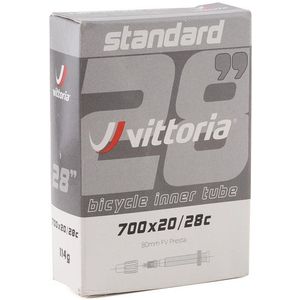 Vittoria Standard 700x20/28C Presta Binnenband 80mm Zwart