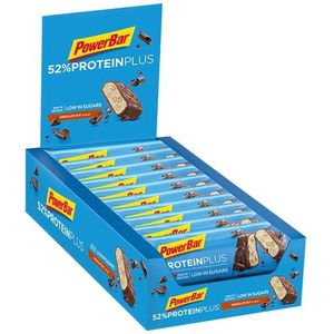 PowerBar 52% Protein Plus Energiereep Chocola x20