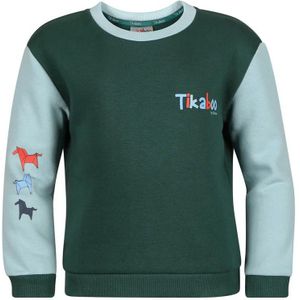 Tikaboo Meisjes Sweatshirt (128) (Groen)