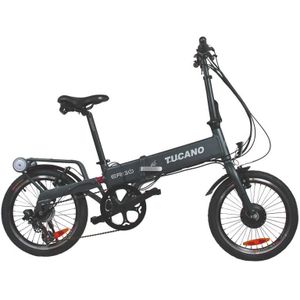 Tucano Ergo LTD Elektrische Vouwfiets - Zwart