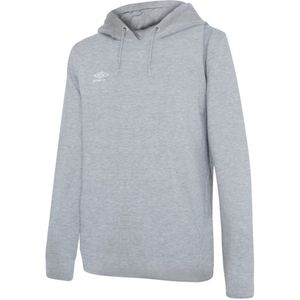 Umbro Dames/Dames Club Vrije Tijd Hoodie (M) (Grijs gemêleerd/wit)