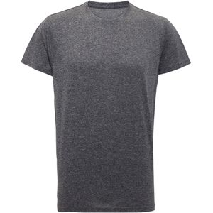 Tri Dri Mens Korte Mouwen Lichtgewicht Fitness T-Shirt (M) (Zwart gemêleerd)