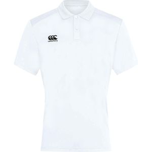 Canterbury Heren Club Dry Poloshirt (M) (Wit)