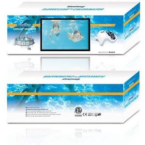 Bestway POS promotie schap display zwembaden LCD