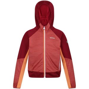 Regatta Kinder/Kids Prenton II Hooded Soft Shell Jacket (140) (Mineraalrood/Rumba-rood)