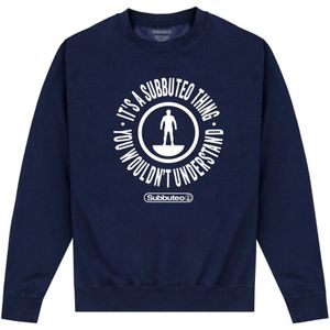 Subbuteo Uniseks Thing Sweatshirt voor volwassenen (XXL) (Marine)
