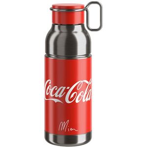 Elite Mia Coca-Cola Bidon 650 ml Roestvrij staal - Zilver