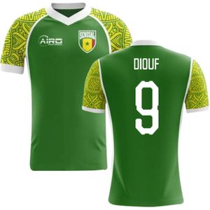 2022-2023 Senegal Away Concept Football Shirt (Diouf 9)