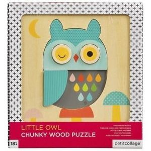 Little Owl Chunky Wood Puzzle
