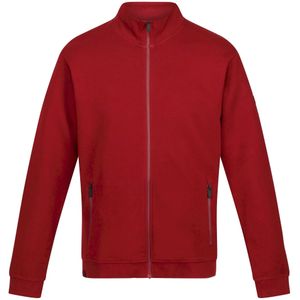 Regatta Heren Felton Sustainable Full Zip Fleece Jacket (S) (Syrah Rood)