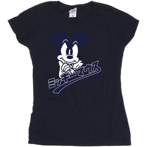 Disney Womens/Ladies Mickey Mouse Japanese Cotton T-Shirt