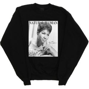 Aretha Franklin Dames/Dames Sweatshirt Natuurlijk Vrouw (L) (Zwart)