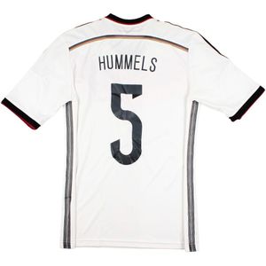 Germany 2014-15 Home Shirt (Hummels 5) ((Good) S)