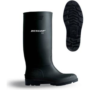 Regenlaarzen Dunlop Zwart Polyester PVC Maat 41