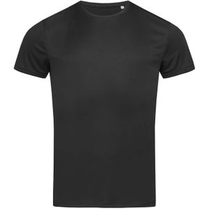 Stedman - Heren Active Sports T-Shirt (XL) (Zwart)