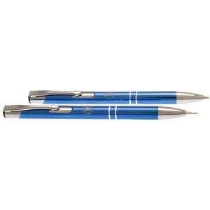 Chelsea FC Set pennen en potloden (One Size) (Blauw/zilver)