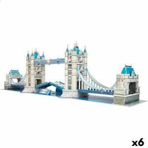 3D puzzel Colorbaby Tower Bridge 120 Onderdelen 77,5 x 23 x 18 cm (6 Stuks)
