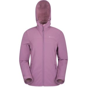 Mountain Warehouse Dames/Dames Exodus Ademend Soft Shell Jasje (34 DE) (Donker paars)