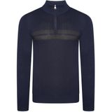 Dare 2B Heren Unite Us Gebreide Half Rits Sweatshirt (L) (Nightfall marine/ebbenhout)