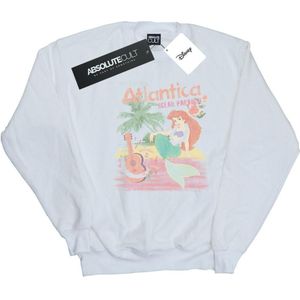 Disney Dames/Dames De Kleine Zeemeermin Groeten Van Atlantica Sweatshirt (XL) (Wit)