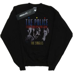 The Police Meisjes Sweatshirt Elke Adem Die Je Neemt (128) (Zwart)