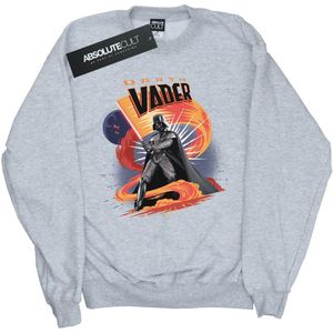 Star Wars Heren Darth Vader Swirling Fury Sweatshirt (M) (Sportgrijs)